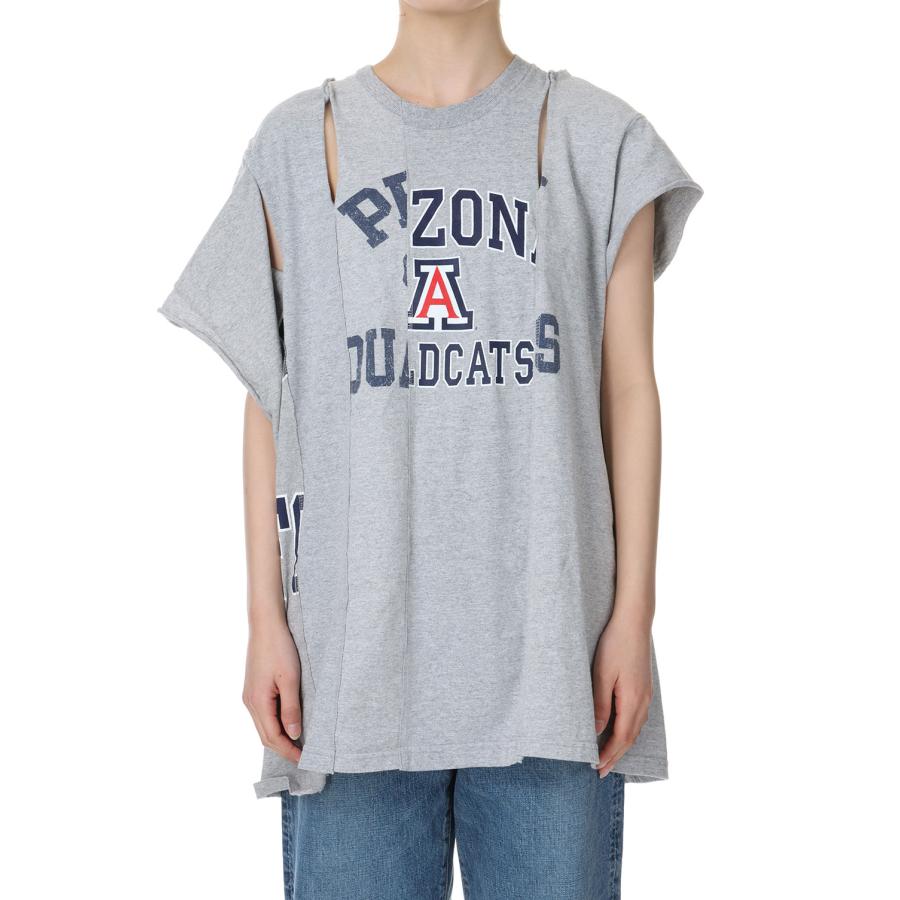 【P5倍 / SALE】circa make cutback gap wide top  / GRAY-2(cc24ss-02) 77circa -Women-(ナナナナサーカ) | 77circa