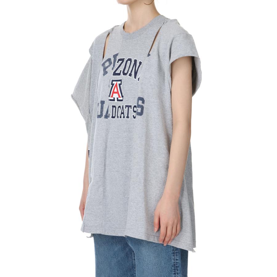 【P5倍 / SALE】circa make cutback gap wide top  / GRAY-2(cc24ss-02) 77circa -Women-(ナナナナサーカ) | 77circa | 01