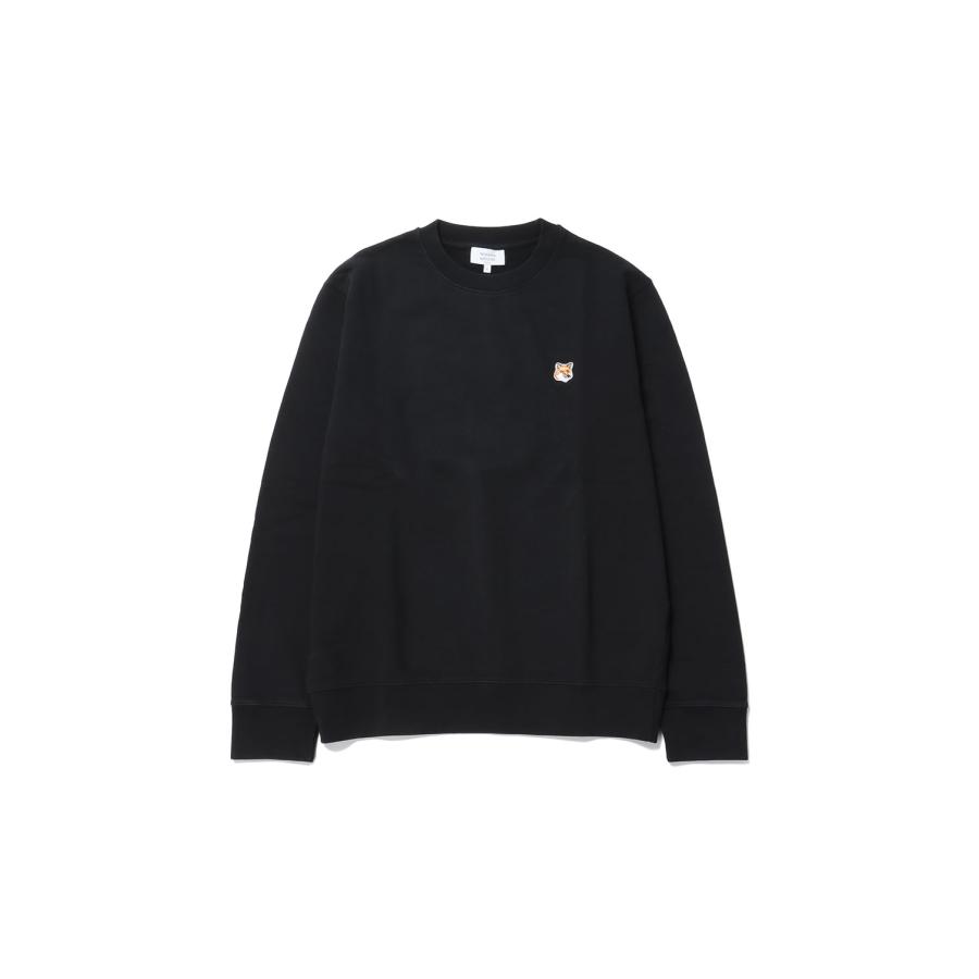 【P5倍】FOX HEAD PATCH REGULAR SWEATSHIRT - BLACK(LM00301KM0001) Maison Kitsune -Men-(メゾンキツネ) | MAISON KITSUNE