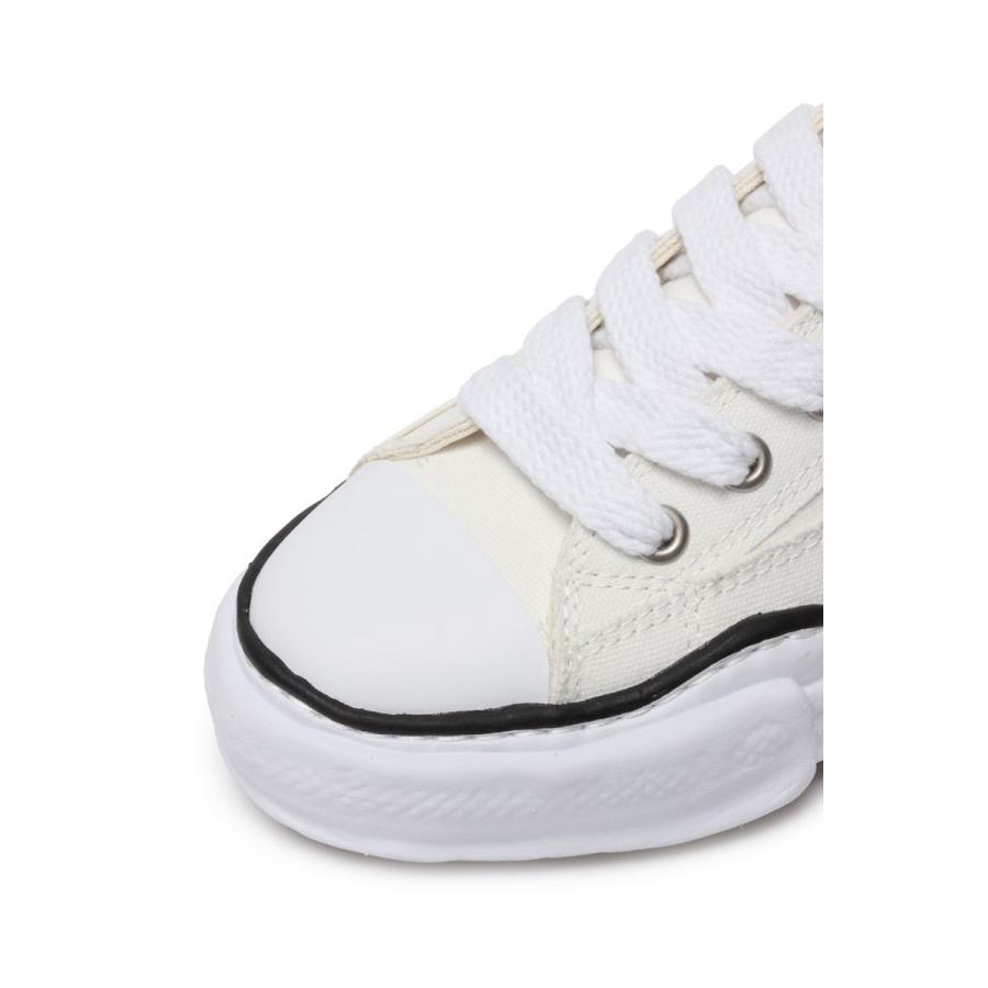 【16時までのご注文で最短翌日発送】PETERSON original sole canvas lowcut sneaker / WHITE（A01FW702）* MIHARA YASUHIRO(ミハラ ヤスヒロ)｜deepinsideinc｜06