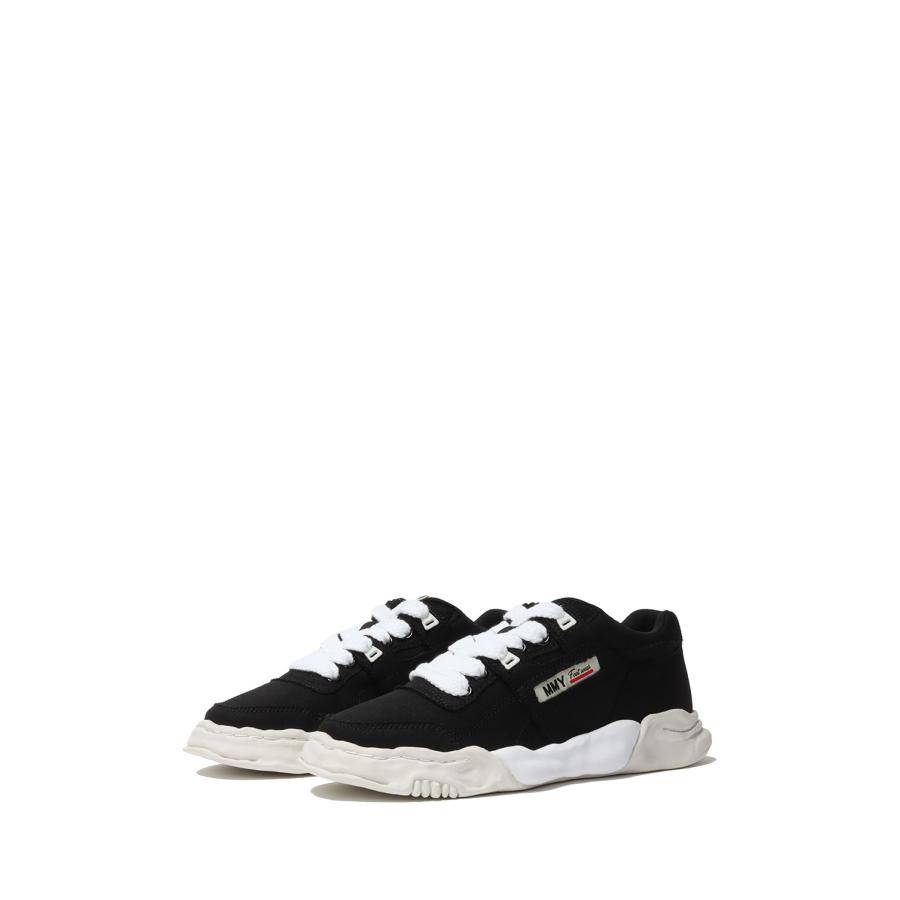 PARKER original sole canvas low sneaker / BLACK（A08FW704）* MIHARA YASUHIRO(ミハラ ヤスヒロ)の画像