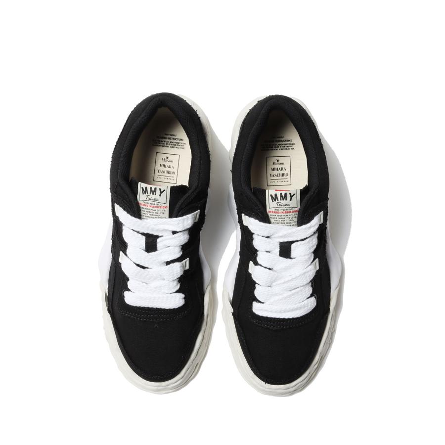 PARKER original sole canvas low sneaker / BLACK（A08FW704）* MIHARA YASUHIRO(ミハラ ヤスヒロ)の画像