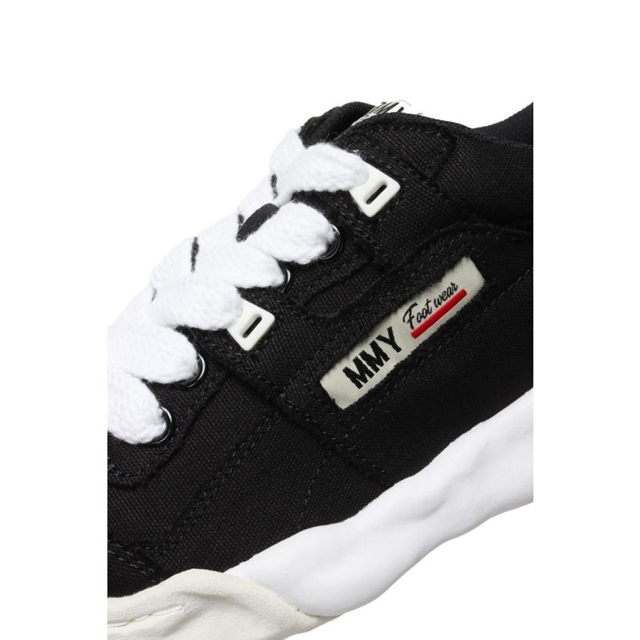 PARKER original sole canvas low sneaker / BLACK（A08FW704）* MIHARA YASUHIRO(ミハラ ヤスヒロ) | MAISON MIHARA YASUHIRO | 08