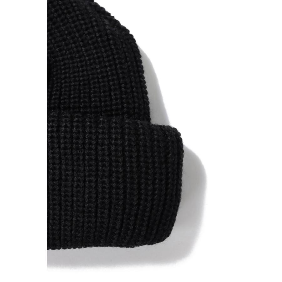 【P5倍 / SALE】KNIT DECK CAP -BLACK- (KN-242901) Kijima Takayuki(キジマタカユキ) | KIJIMA TAKAYUKI | 02