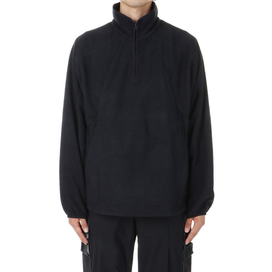 【P5倍 / SALE】EP.6 01 HALF ZIP / BLACK（EP6IN01-BK） XLIM(エクスリム) | 