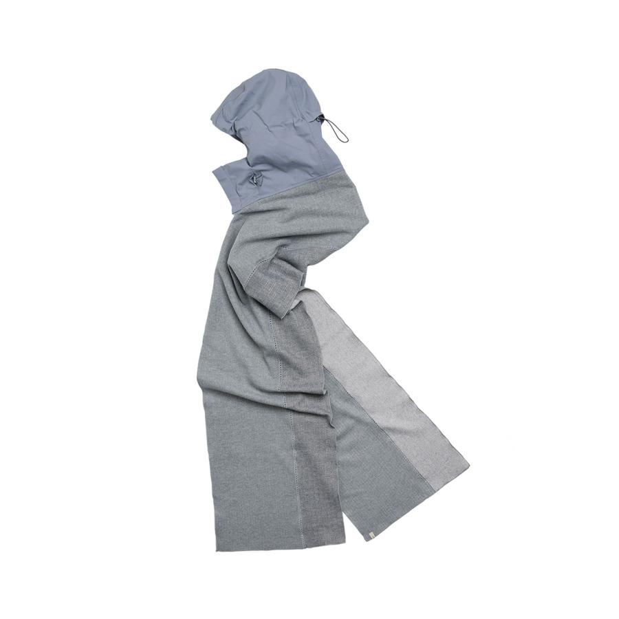 【P5倍 / SALE】EP.6 01 HOODED MUFFLUR / LIGHT GRAY（EP6AC01-GR） XLIM(エクスリム) |  | 05
