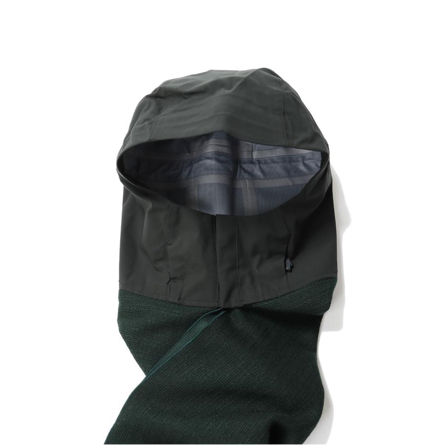 【P5倍 / SALE】EP.6 01 HOODED MUFFLUR / DEEP GREEN（EP6AC01-GN） XLIM(エクスリム) |  | 03