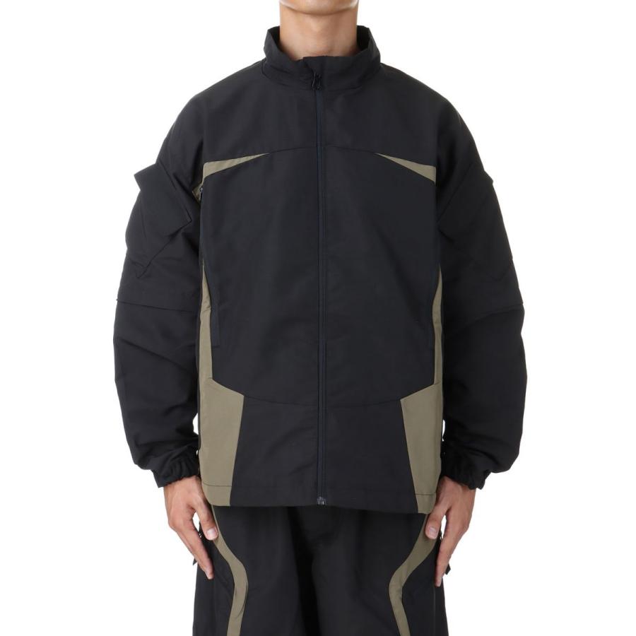 MAGIC STICK 【30%OFF】WR Tech 2way Track Jacket/Black x Khaki(24AW 