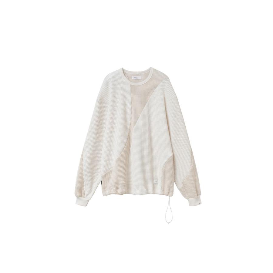 【P5倍 / SALE】Hallucination Waffle T/White Tonal(24AW-MS10-029) MAGIC STICK(マジックスティック) | MAGIC STICK | 02