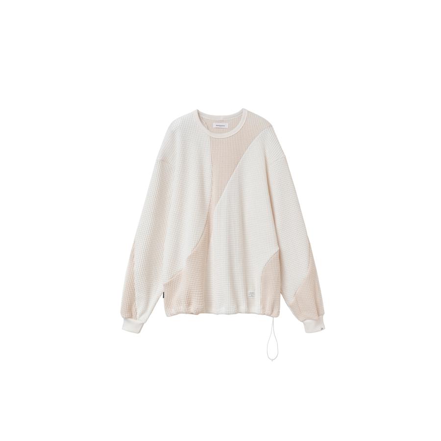 【P5倍 / SALE】Hallucination Waffle T/White Tonal(24AW-MS10-029) MAGIC STICK(マジックスティック) | MAGIC STICK | 02