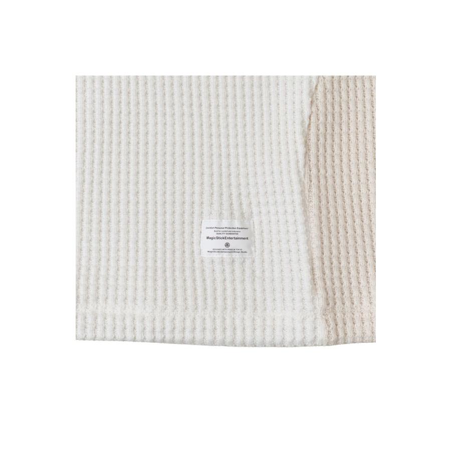 【P5倍 / SALE】Hallucination Waffle T/White Tonal(24AW-MS10-029) MAGIC STICK(マジックスティック) | MAGIC STICK | 04
