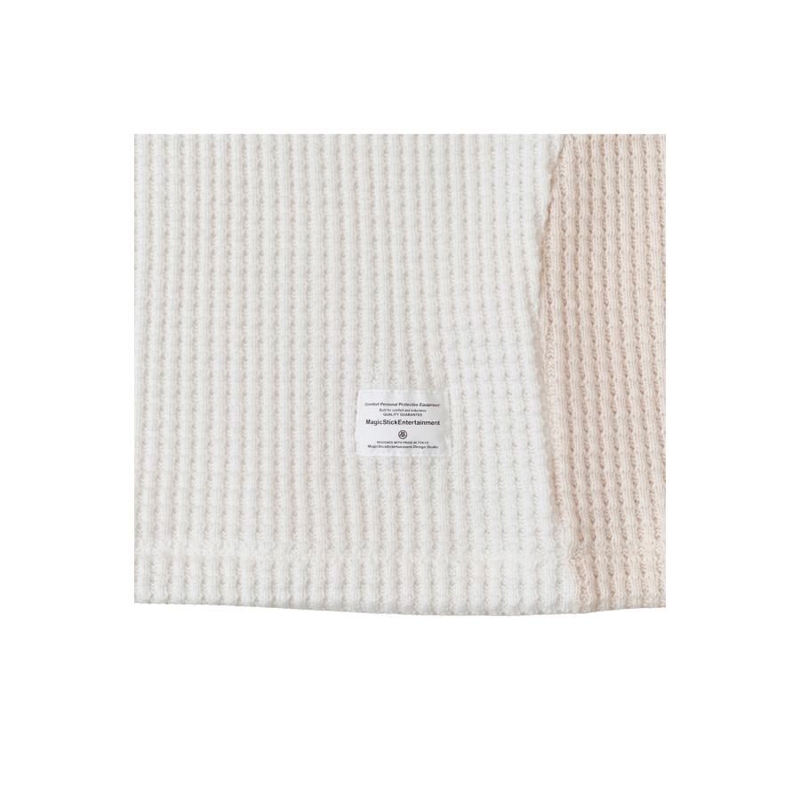 【P5倍 / SALE】Hallucination Waffle T/White Tonal(24AW-MS10-029) MAGIC STICK(マジックスティック) | MAGIC STICK | 04