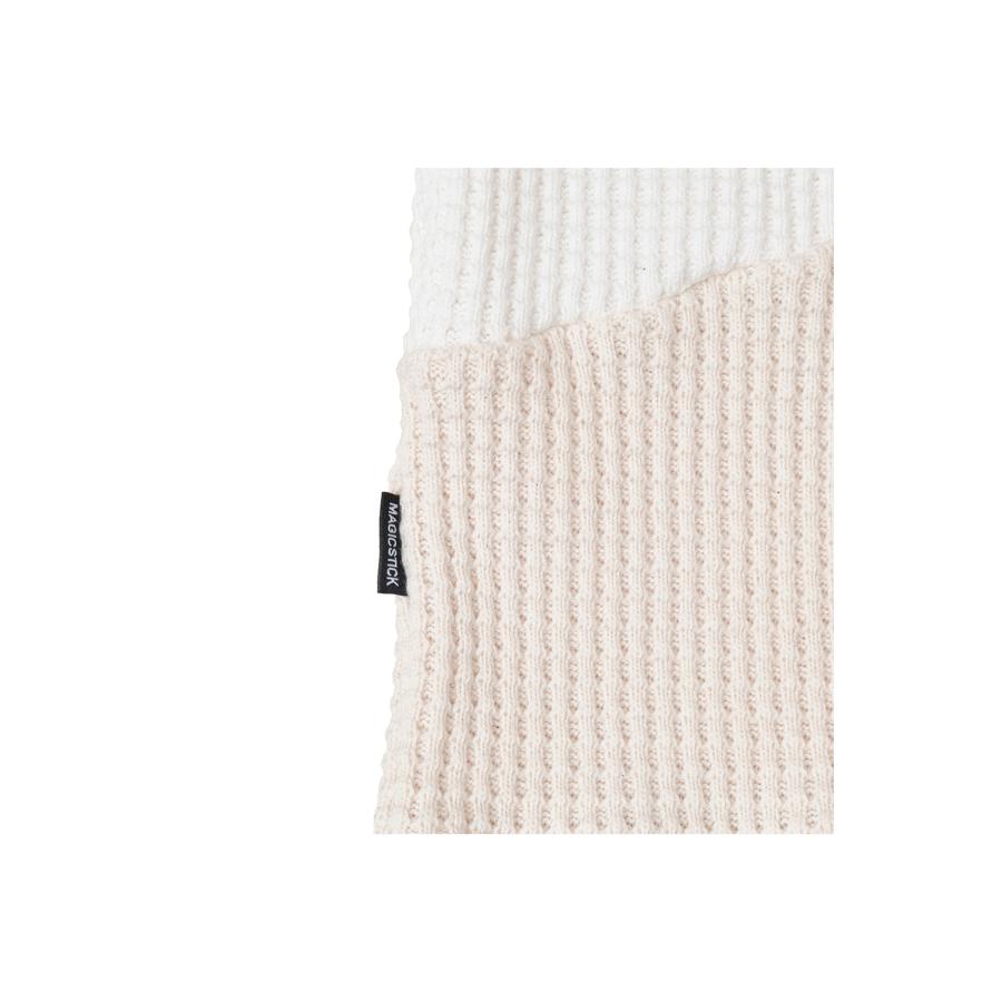 【P5倍 / SALE】Hallucination Waffle T/White Tonal(24AW-MS10-029) MAGIC STICK(マジックスティック) | MAGIC STICK | 05