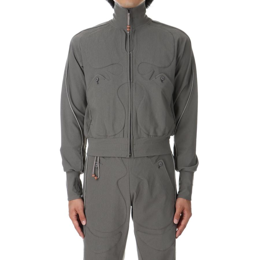 【P5倍 / SALE】HNMN TOP/GRAY(JI-24AW-BZ01) JIAN YE(ジェンイェ) | 