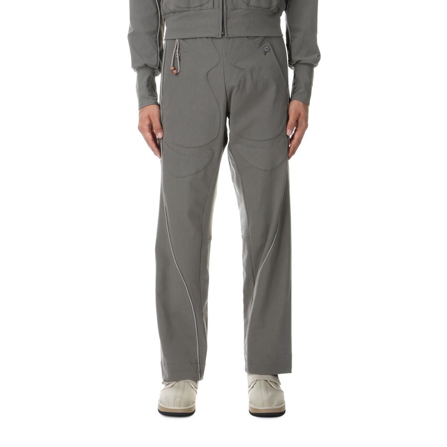 【P5倍 / SALE】HNMN PANTS/GRAY(JI-24AW-PT04) JIAN YE(ジェンイェ) | 