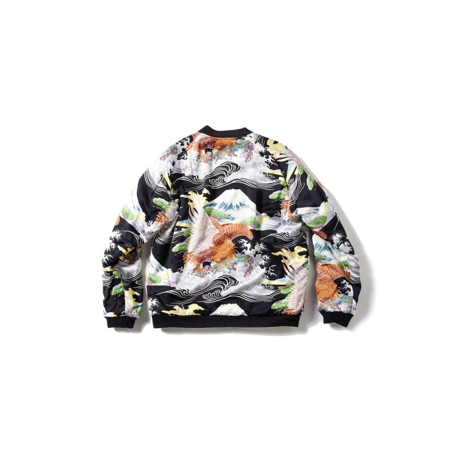 【P5倍 / SALE】SPECIAL EDITION VELVETEEN SOUVENIER JACKET GREEN DRAGON - BLACK (GL15551) Gold(ゴールド) | GOLD | 11