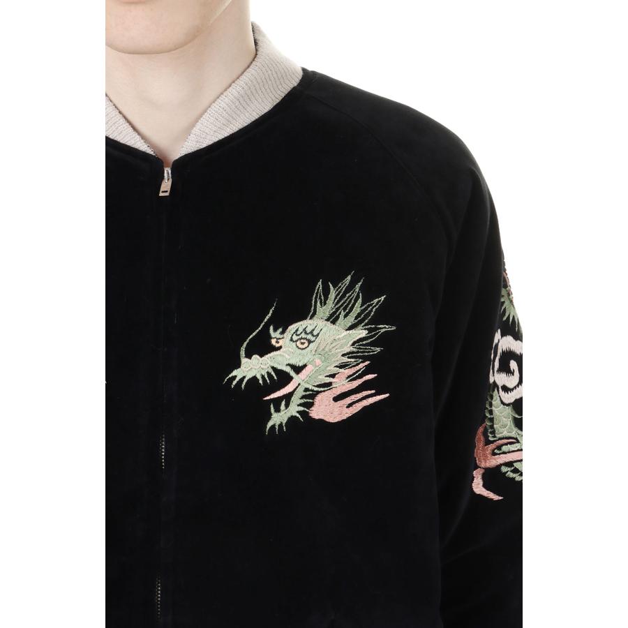 【P5倍 / SALE】SPECIAL EDITION VELVETEEN SOUVENIER JACKET GREEN DRAGON - BLACK (GL15551) Gold(ゴールド) | GOLD | 04