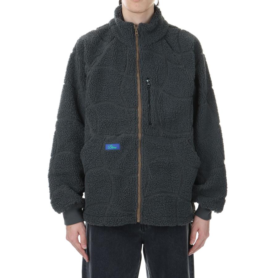 【P5倍 / SALE】COVERSTICH SHERPA FLEECE / Charcoal(DIMEFA245CHA) Dime(ダイム) | 