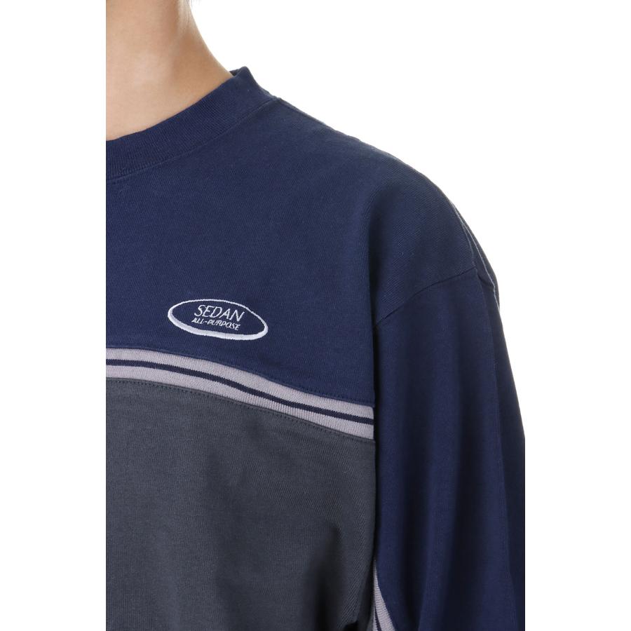 【P15倍】【SALE】Oval Logo Line Top - NAVY / CHARCOAL (SD24F-CT02) SEDAN ALL PURPOSE(セダン オール パーパス) |  | 03