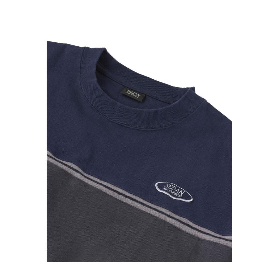 【P15倍】【SALE】Oval Logo Line Top - NAVY / CHARCOAL (SD24F-CT02) SEDAN ALL PURPOSE(セダン オール パーパス) |  | 09