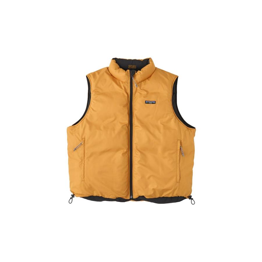 P5倍 / SALE】Reversible Down Vest - BLACK MANGO (SD24F-JK02) SEDAN