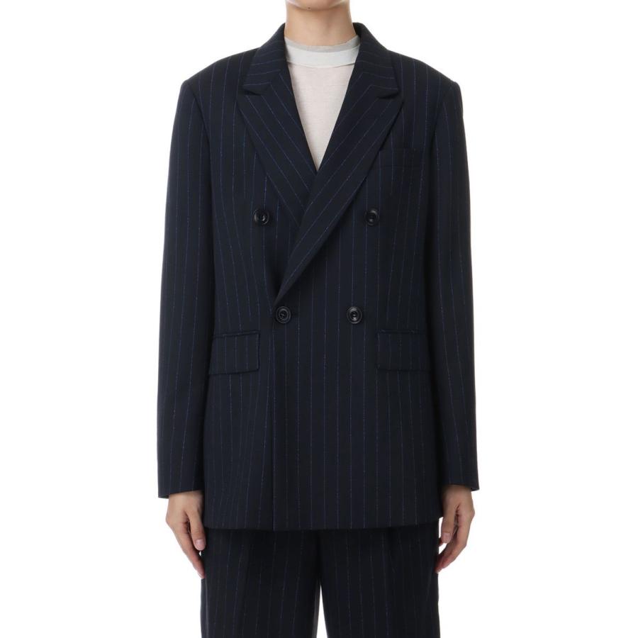 【P5倍 / SALE】DOUBLE BREASTED PINSTRIPE JACKET (24AMSJK04) Shinzone(シンゾーン) | Shinzone