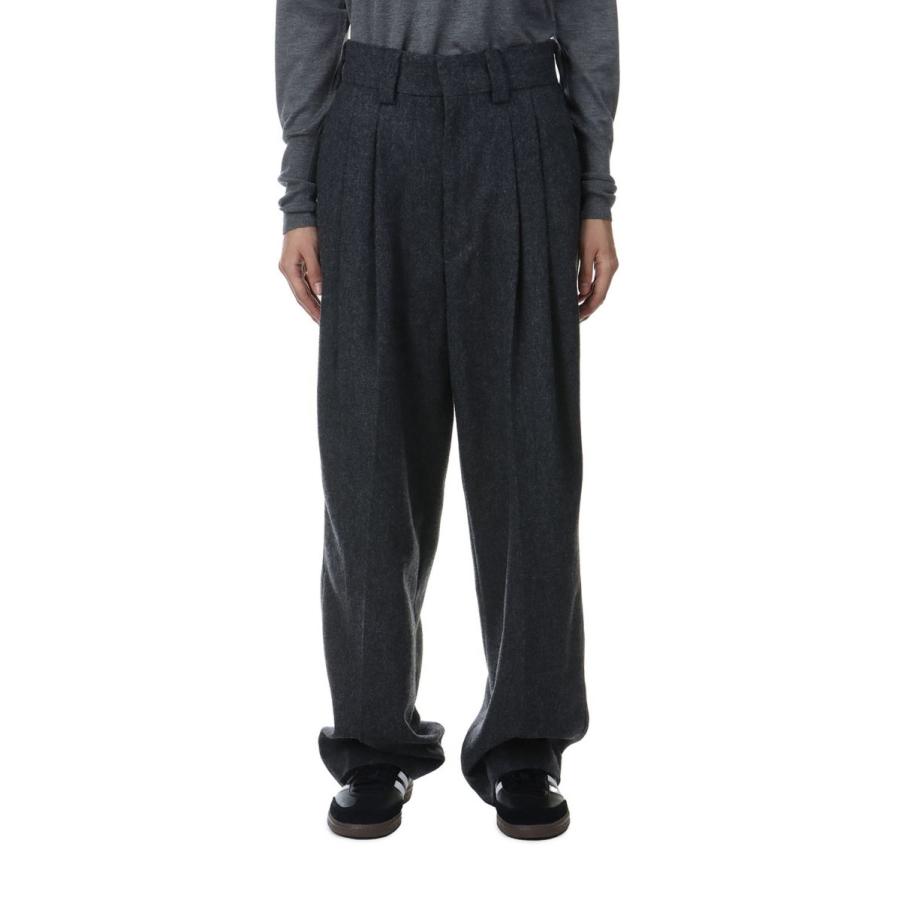 【P5倍 / SALE】WOOL FLANNEL TOM BOY PANTS (24AMSPA13) Shinzone(シンゾーン) | Shinzone