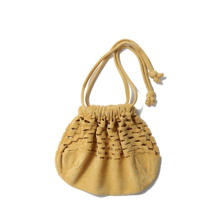 【P5倍 / SALE】Mesh Bag-MUSTARD(24AW-11-N) Jun Mikami(ジュンミカミ) | JUN MIKAMI