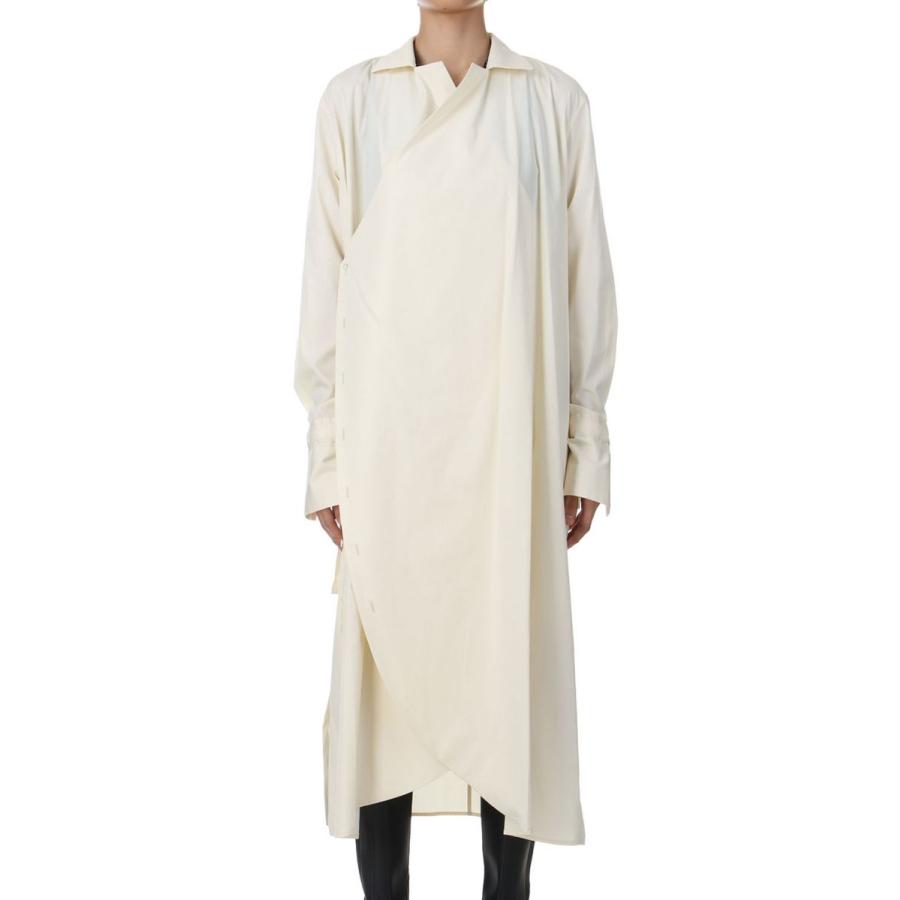 【P5倍 / SALE】Broad Cachecoeur Dress-GREIGE(24AW-26-S) Jun Mikami(ジュンミカミ) | JUN MIKAMI