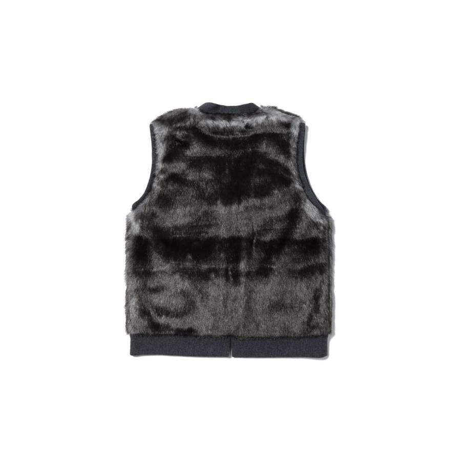 【P5倍 / SALE】Faux Fur Vest-GRAY(24AW-8-N) Jun Mikami(ジュンミカミ) | JUN MIKAMI | 06