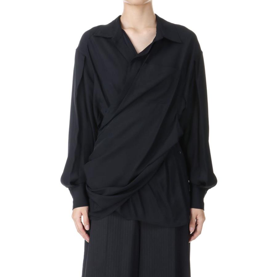 【P5倍 / SALE】LOLA 01-BLACK (AA24AW-T04-01) (double weave) AKIKO AOKI(アキコアオキ) | 