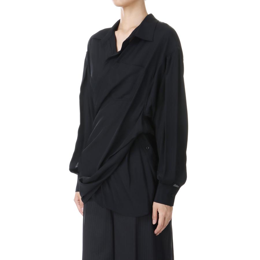 【P5倍 / SALE】LOLA 01-BLACK (AA24AW-T04-01) (double weave) AKIKO AOKI(アキコアオキ) |  | 01