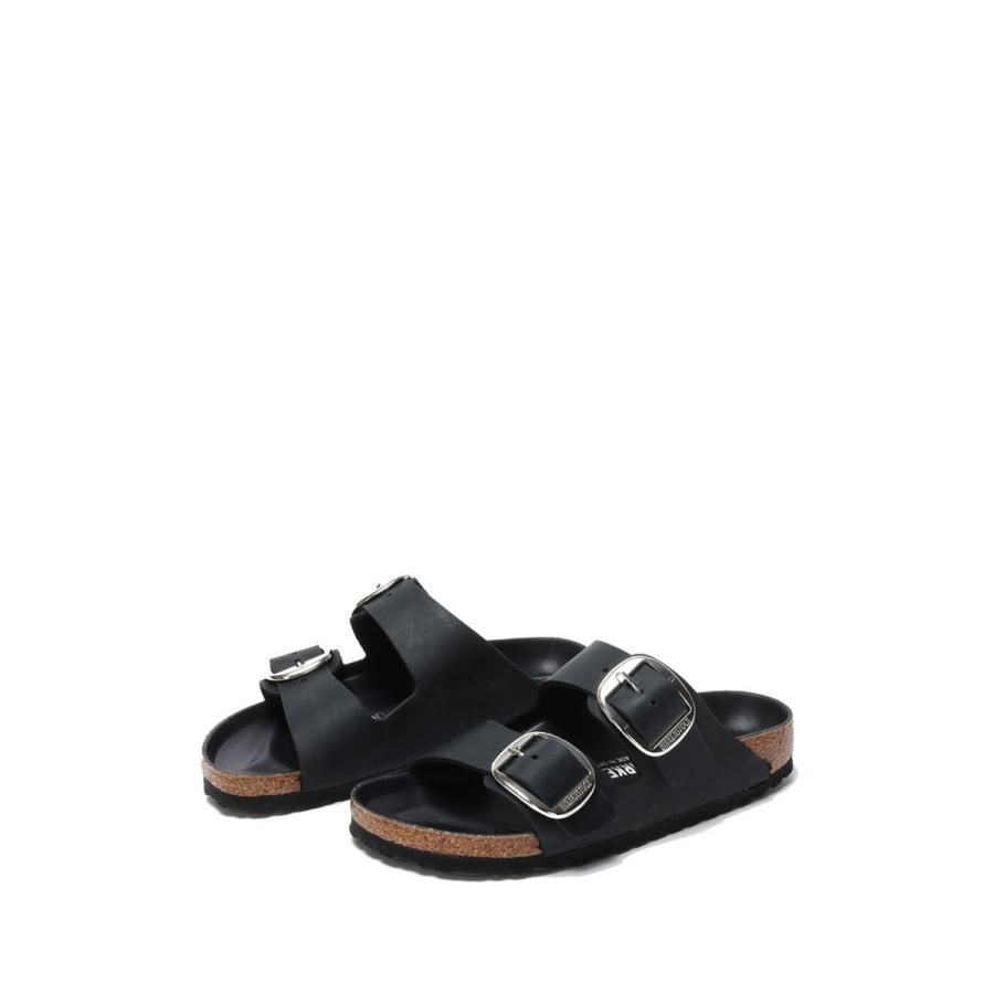 【P2倍 / SALE】Arizona Big Buckle / Oiled Leather / Narrow  - BLACK HEX (~24.5cm) Birkenstock -Women-(ビルケンシュトック) | BIRKENSTOCK | 02