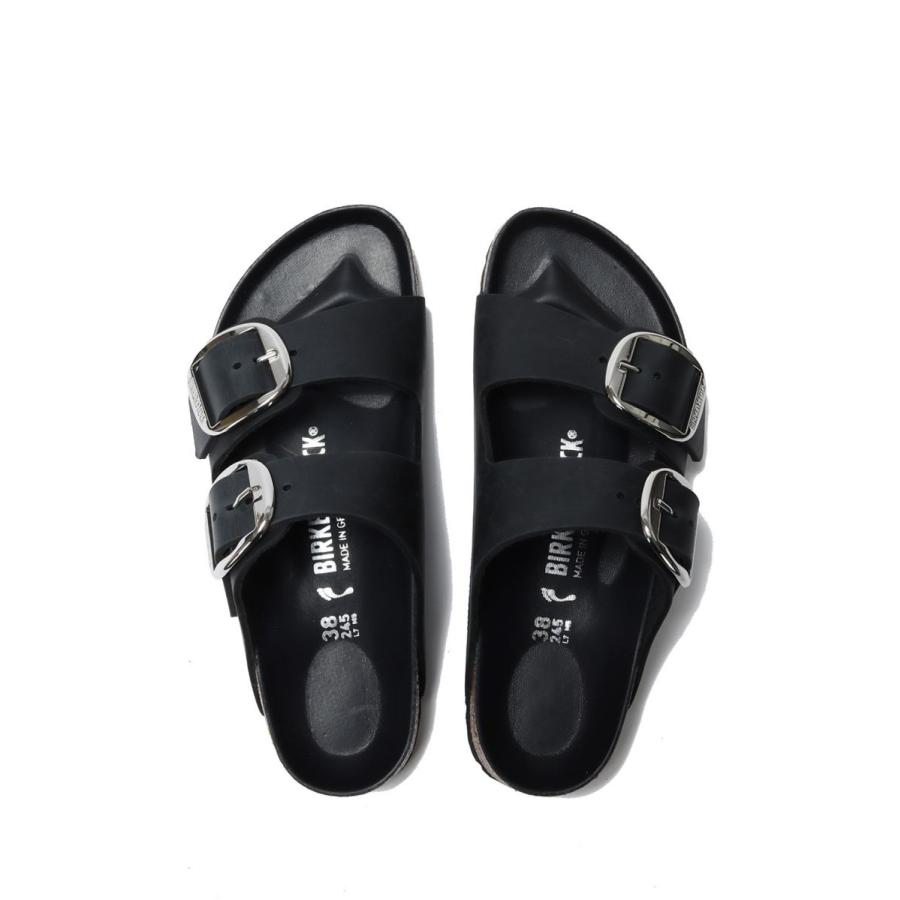 【P2倍 / SALE】Arizona Big Buckle / Oiled Leather / Narrow  - BLACK HEX (~24.5cm) Birkenstock -Women-(ビルケンシュトック) | BIRKENSTOCK | 04