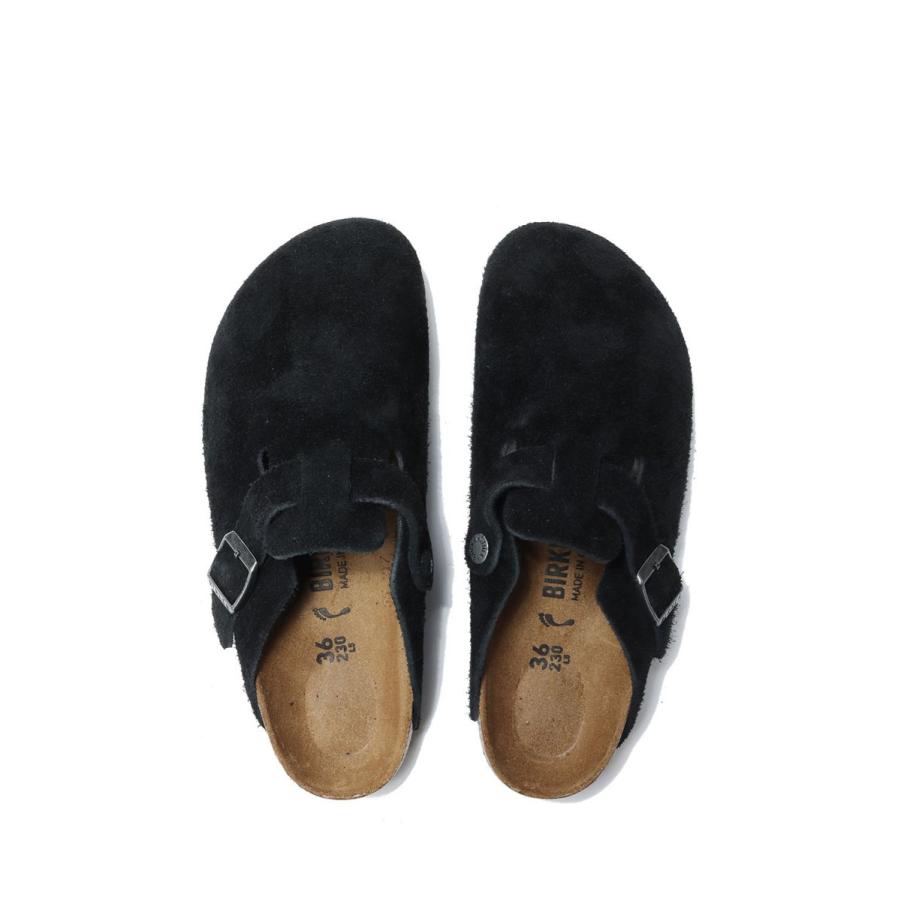 【P2倍】Boston / Suede Leather / Narrow - BLACK (~24.5cm) Birkenstock -Women-(ビルケンシュトック) | BIRKENSTOCK | 04