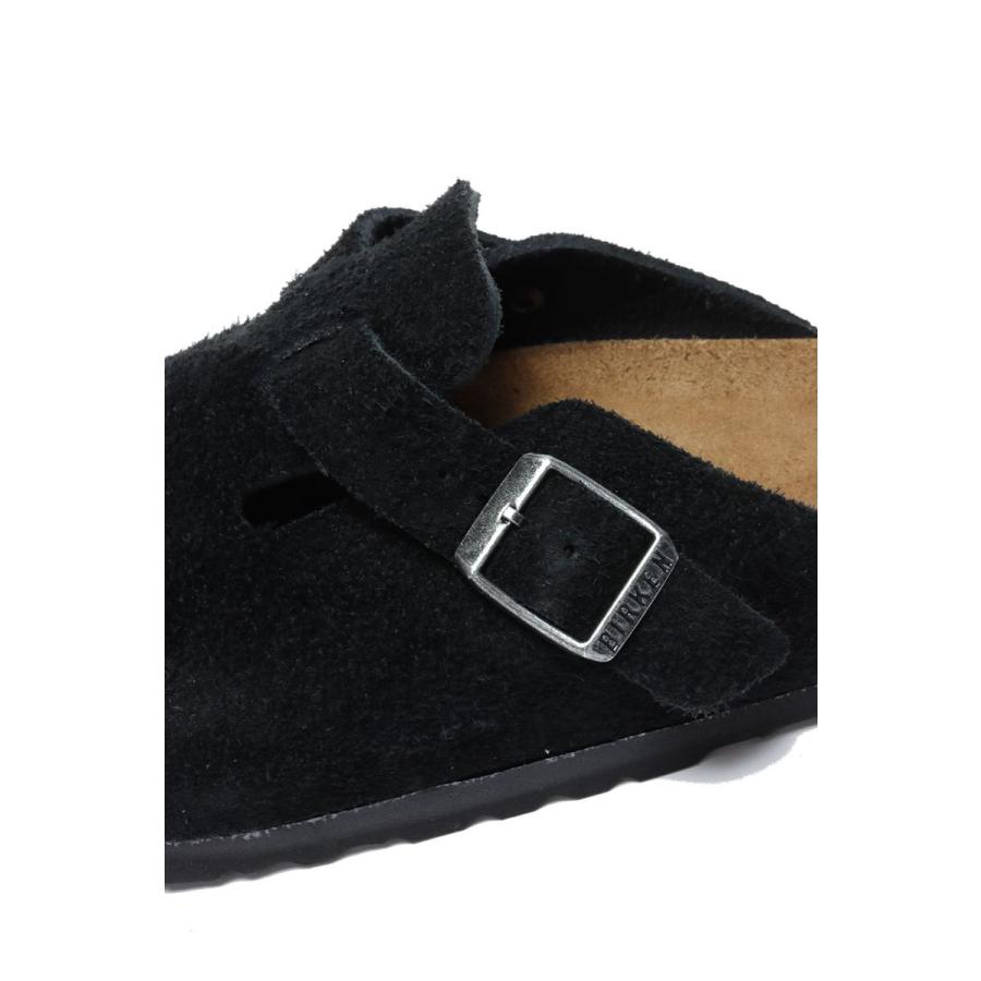 【P2倍】Boston / Suede Leather / Narrow - BLACK (~24.5cm) Birkenstock -Women-(ビルケンシュトック) | BIRKENSTOCK | 06
