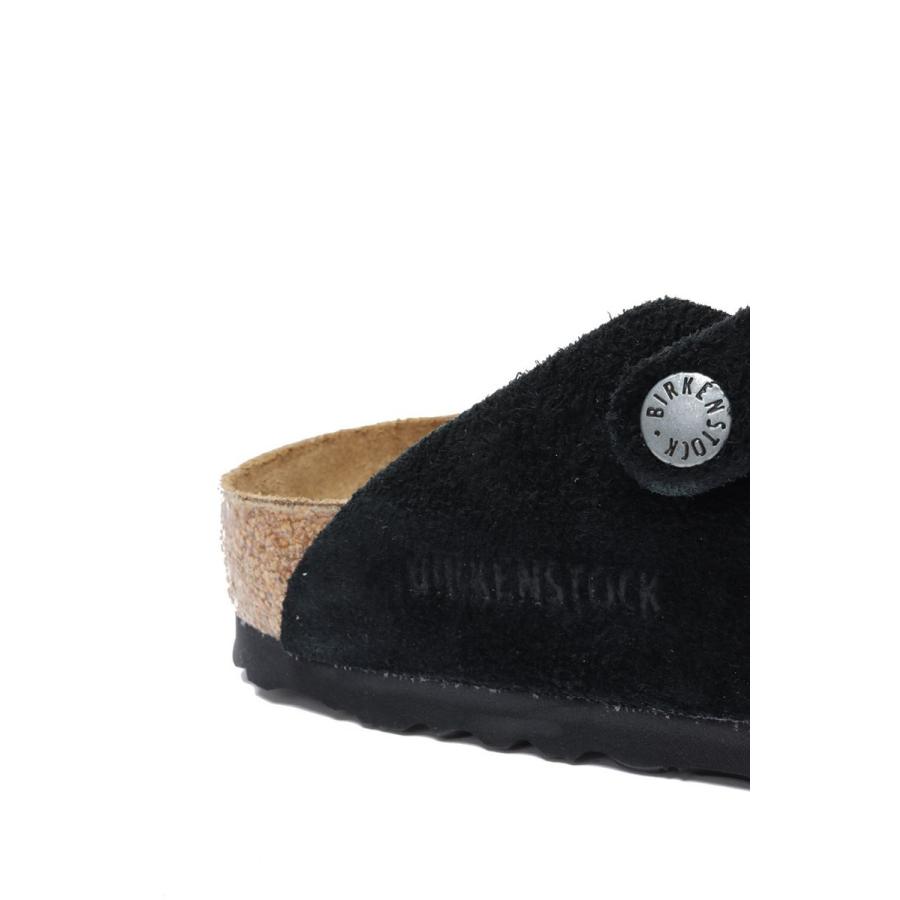 【P2倍】Boston / Suede Leather / Narrow - BLACK (~24.5cm) Birkenstock -Women-(ビルケンシュトック) | BIRKENSTOCK | 08
