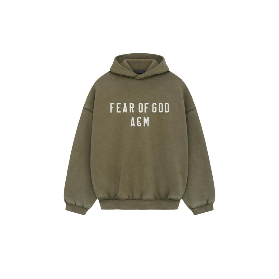 【P2倍 / SALE】HEAVY FLEECE HOODIE / MILITARY(192BT244815F) ESSENTIALS(エッセンシャルズ) |  | 06