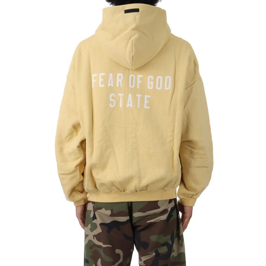 【P2倍 / SALE】HEAVY FLEECE FULLZIP HOODIE / AMBER(192BT246243F) ESSENTIALS(エッセンシャルズ) | 