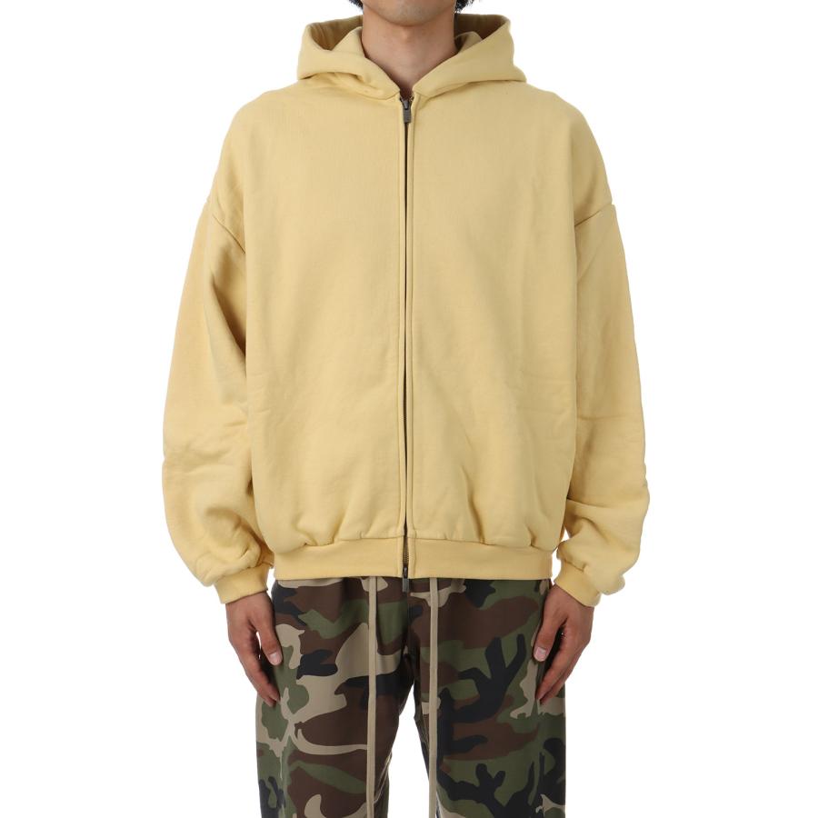 【P2倍 / SALE】HEAVY FLEECE FULLZIP HOODIE / AMBER(192BT246243F) ESSENTIALS(エッセンシャルズ) |  | 01