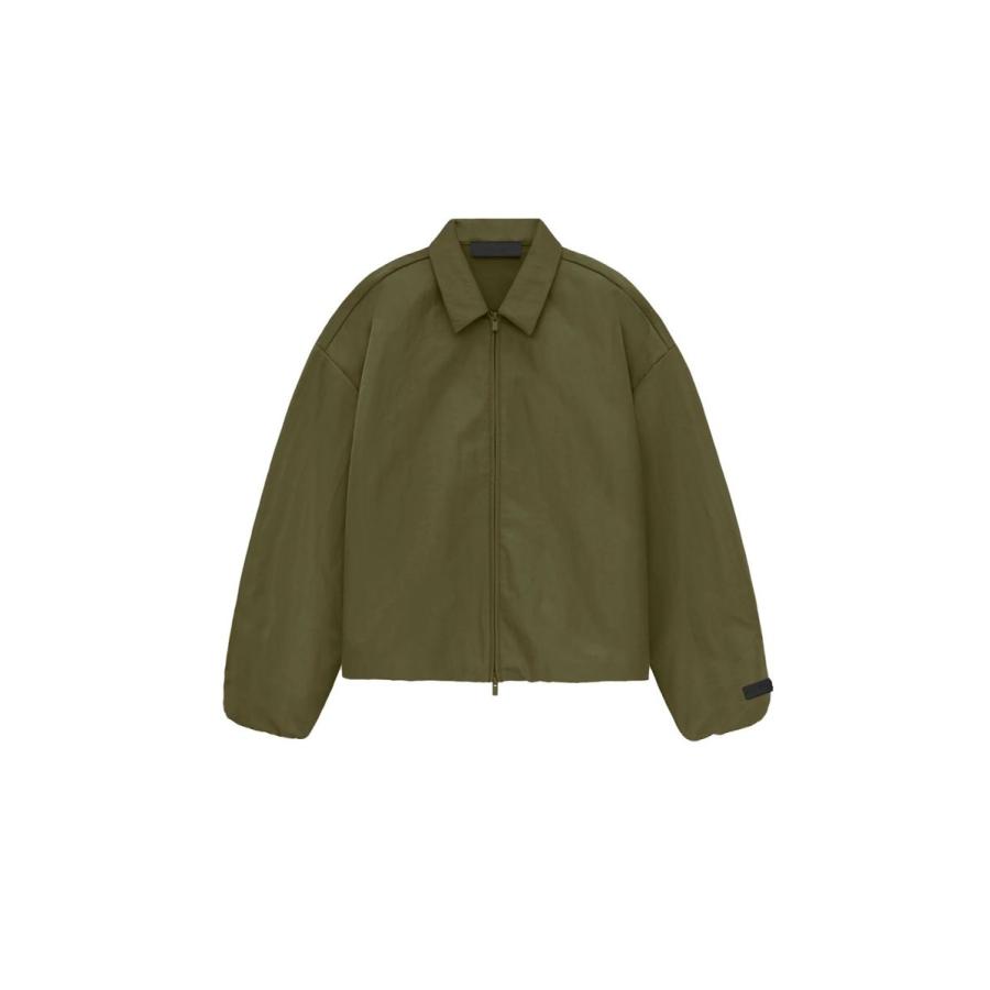 【P2倍 / SALE】TEXTURED NYLON TRUCKER JACKET / MILITARY(202BT246385F) ESSENTIALS(エッセンシャルズ) |  | 06