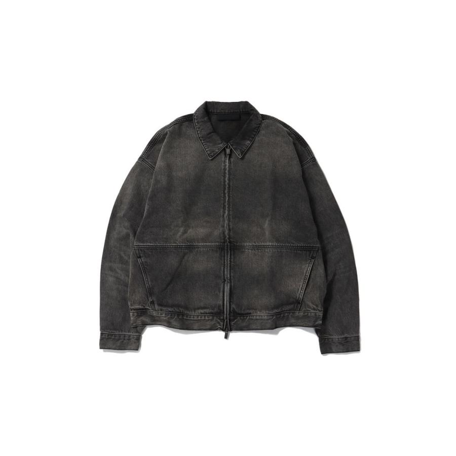 【P2倍 / SALE】DENIM TRUCKER JACKET / VINTAGE BLACK(202BT244270F) ESSENTIALS(エッセンシャルズ) |  | 07