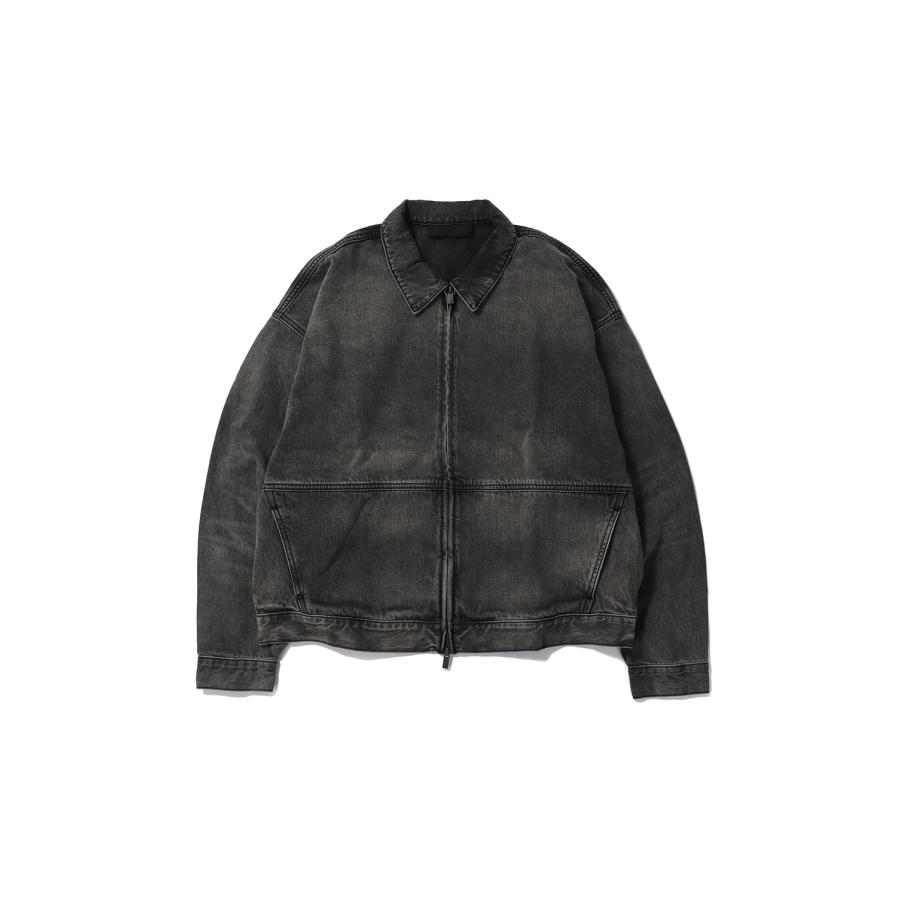 【P2倍 / SALE】DENIM TRUCKER JACKET / VINTAGE BLACK(202BT244270F) ESSENTIALS(エッセンシャルズ) |  | 07