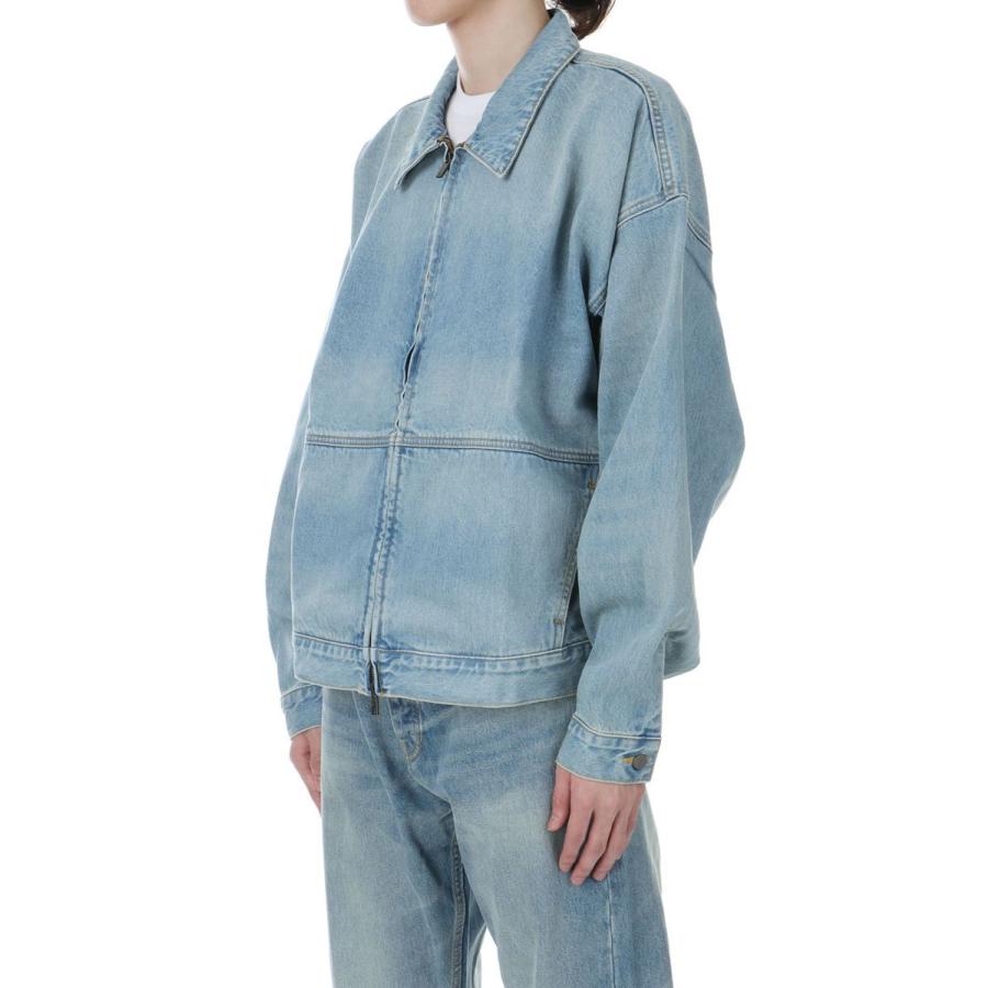 【P2倍 / SALE】DENIM TRUCKER JACKET / VINTAGE BLUE(202HO244270F) ESSENTIALS(エッセンシャルズ) |  | 01
