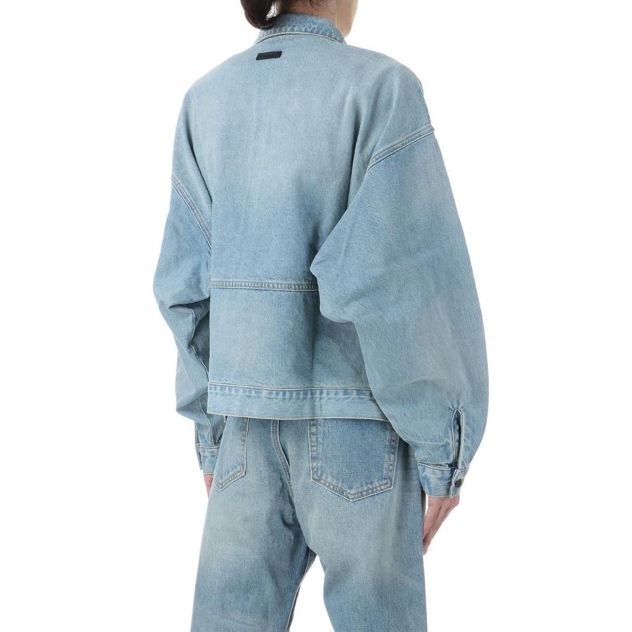 【P2倍 / SALE】DENIM TRUCKER JACKET / VINTAGE BLUE(202HO244270F) ESSENTIALS(エッセンシャルズ) |  | 02
