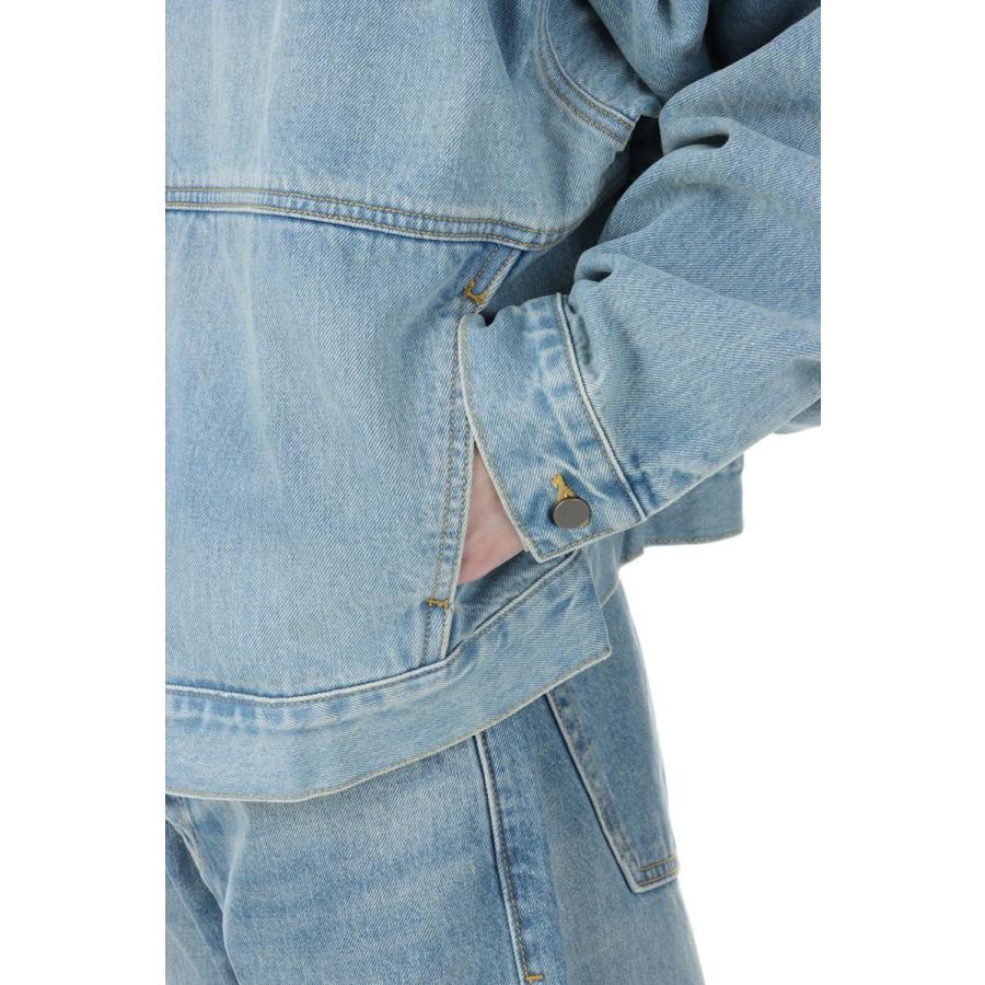 【P2倍 / SALE】DENIM TRUCKER JACKET / VINTAGE BLUE(202HO244270F) ESSENTIALS(エッセンシャルズ) |  | 06