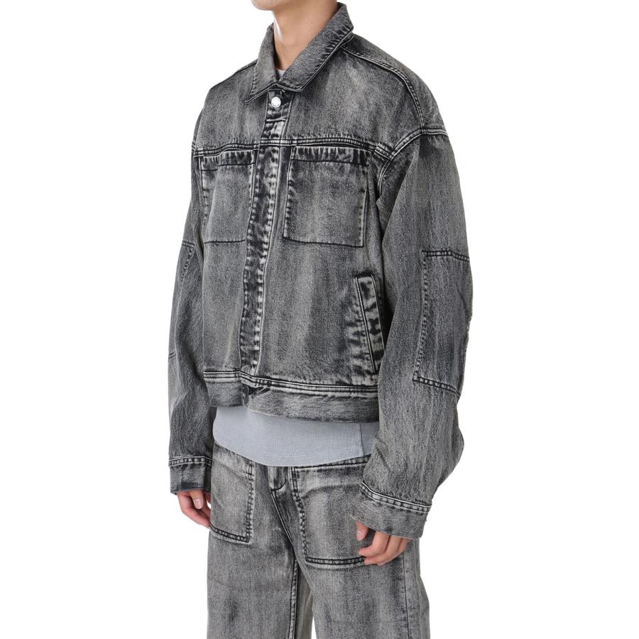 GEM DENIM JACKET / CHARGRILL(ES2427CG) Entire Studios(エンタイア スタジオ)の画像