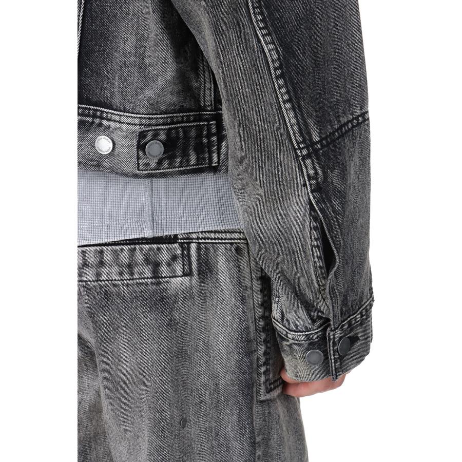 GEM DENIM JACKET / CHARGRILL(ES2427CG) Entire Studios(エンタイア スタジオ)の画像