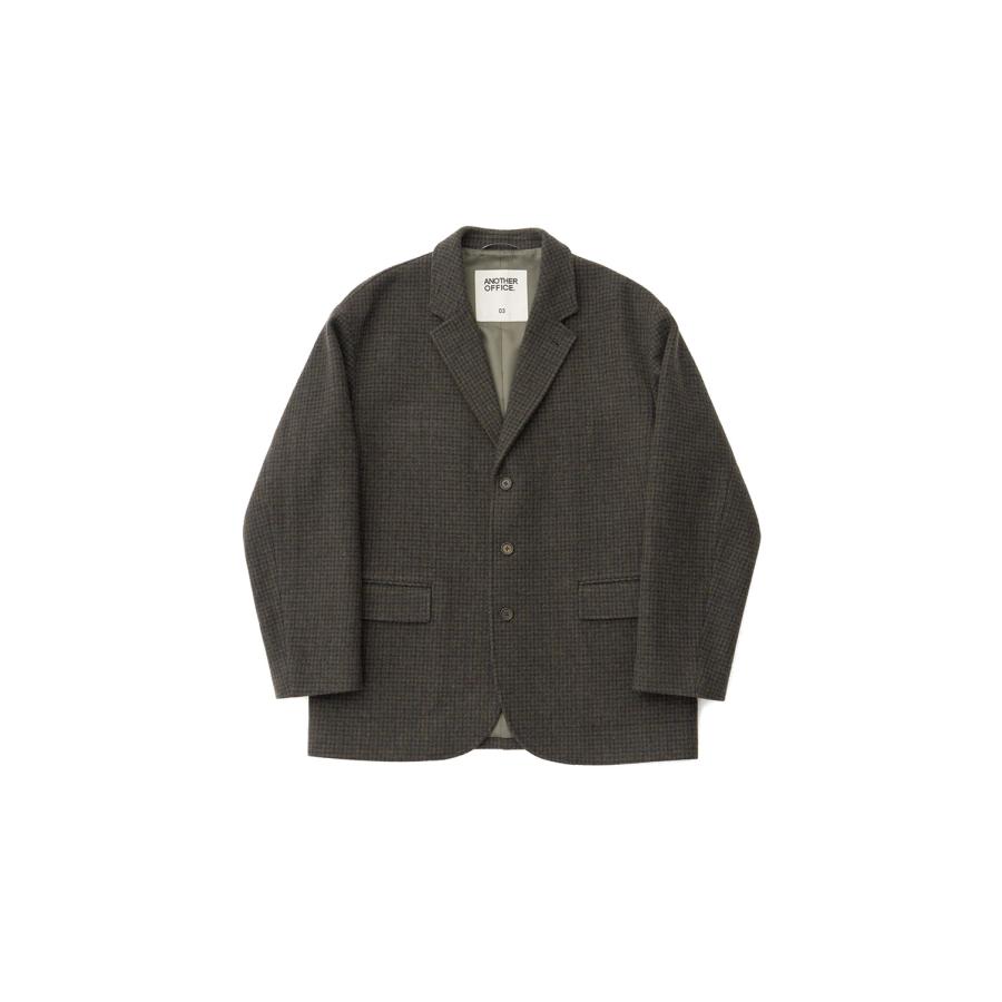 【P5倍 / SALE】SCAPE 3 BUTTON JACKET - CHECK (AOEFJK006CK) ANOTHER OFFICE(アナザー・オフィス) |  | 06