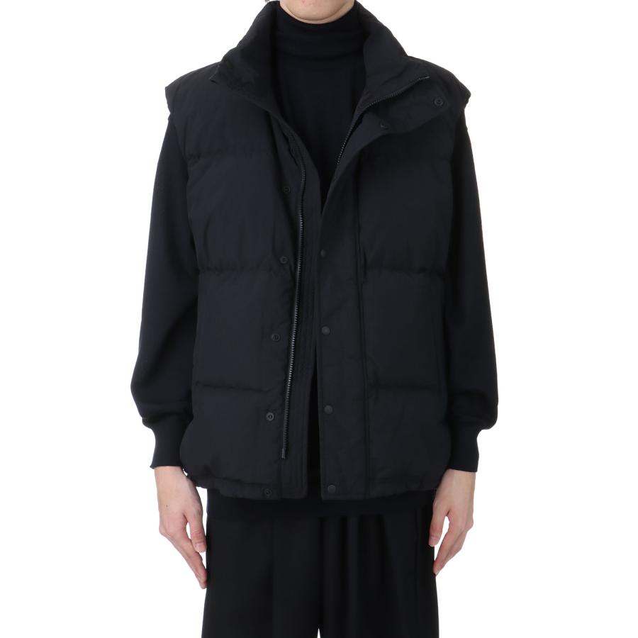 【P5倍 / SALE】STROLLER DOWN VEST - CHARCOAL (AODWDW304BK) ANOTHER OFFICE(アナザー・オフィス) |  | 03
